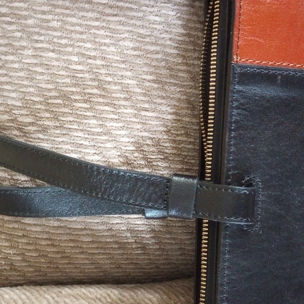 Patricia Nash Colorblock Leather Tote Bag - Picture 4 of 9